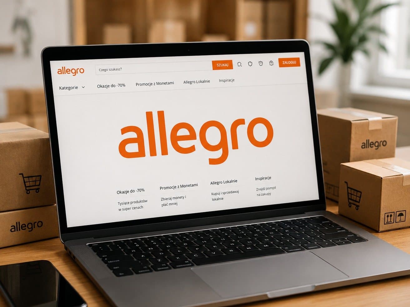 Перші продажі на Allegro
